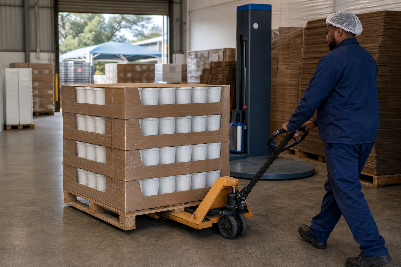 Handling Filled Tubs