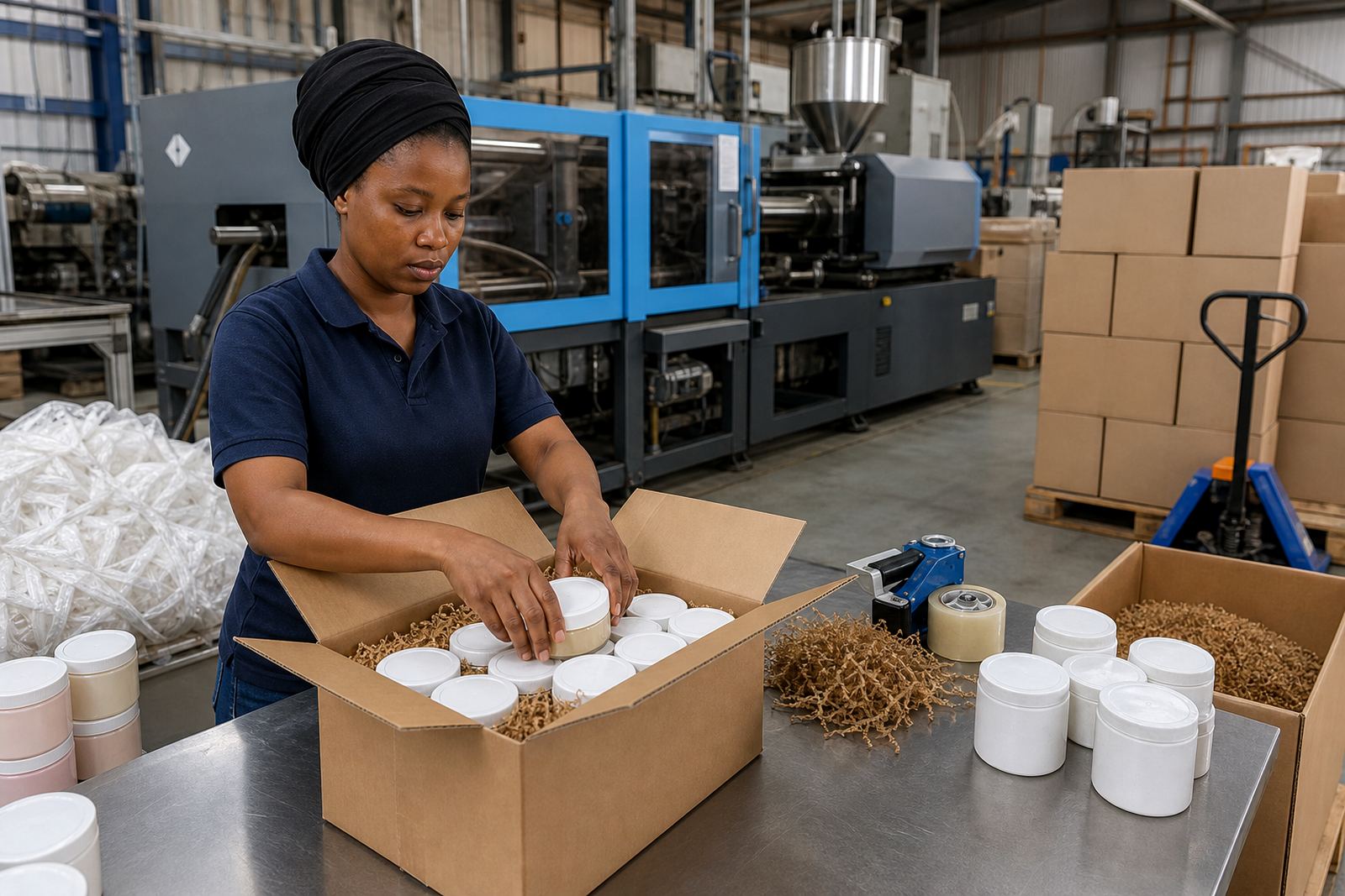 Bellville Cosmetic Packer